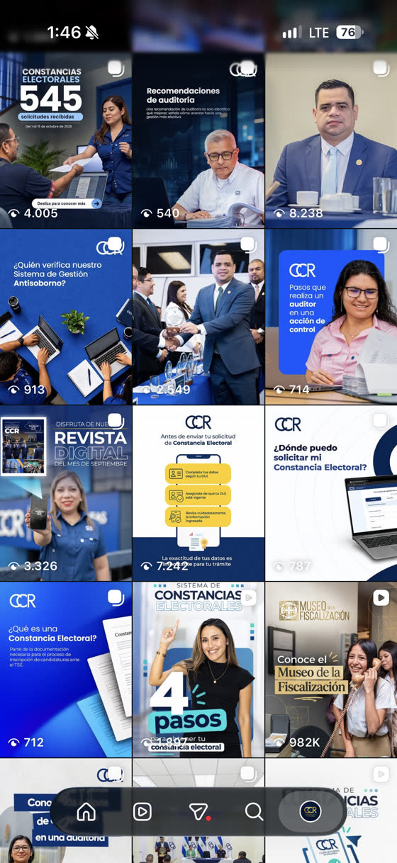 Carruseles de Constancias Electorales y video del Museo de la Fiscalización